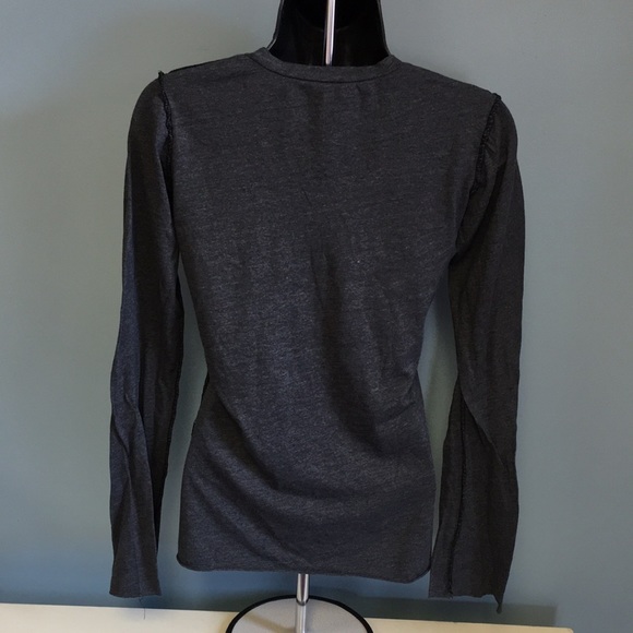 Camp Cool Long Sleeve Tee Shirts-Grey - Picture 4 of 6